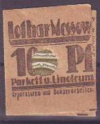Foto Notgeldscheine Deutschland: Briefmarkengeld Lothar Messow Berlin