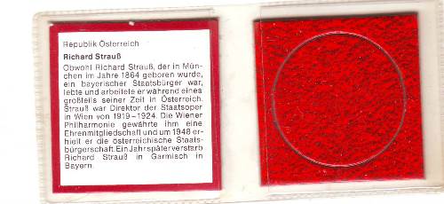 Scan: money-card �sterreich Richard Strauss